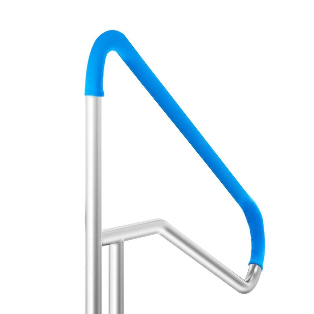 Pool Handrail 54 X 36 Inch Stainless Steel with Base Plate for Spas