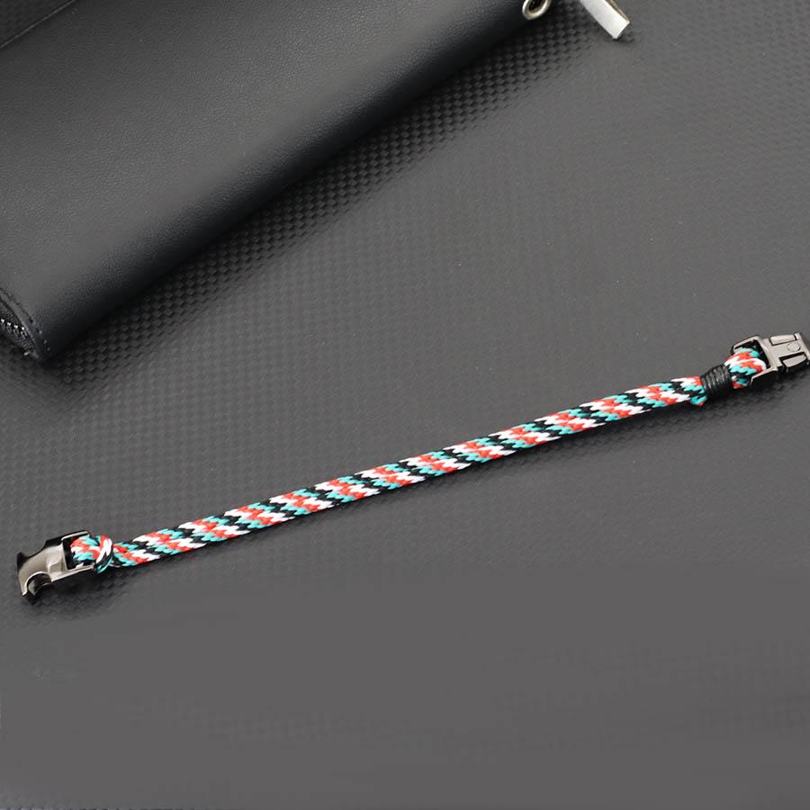 New Bohemian Rope Bracelet Men Handmade Braided Wrap Braslet Bangle Pulseria Hombre Outdoor Camping Marine String Braclet Joias