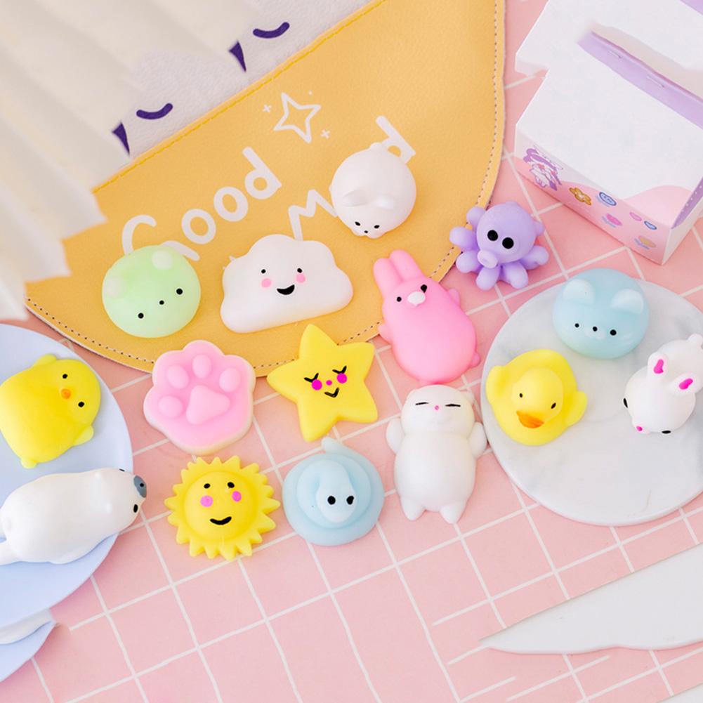 

3Pcs TPR Soft Glue Antistress Toy Mini Soft Random Style Sensory Toys for Party