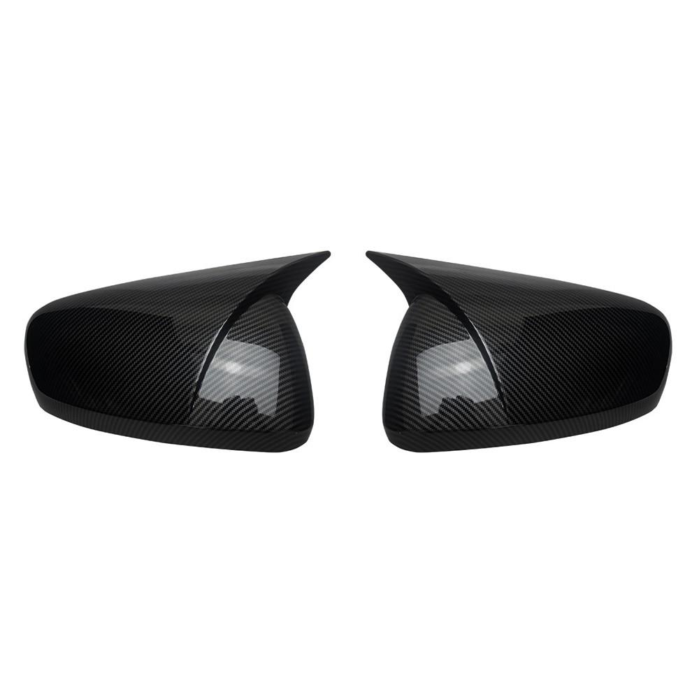 Para Renault Koleos 2016 2017 2018 - Cubierta de Espejo Lateral Retrovisor de Coche de ABS Tapa de Ala Carcasa Exterior de Puerta Adhesivo Decorativo