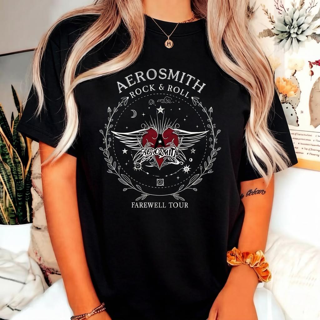 

Aerosmith Tshirts Summer T Shirt Graphic Tee Female Graphic Comic Harajuku Clothes Unisexs Tshirts Ins Cheap Clothing Summer S