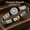 Vintage Legierungsarmband für Männer Frauen, Galvanisierte Geometrische Handgelenkschmuckstücke