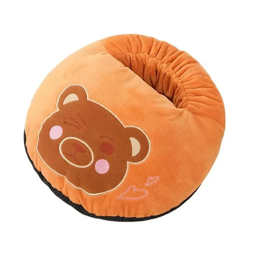 Cute Electric Foot Warmer Soft Cartoon Electric Heating Feet Warmer Warm Foot Cover Bedroom