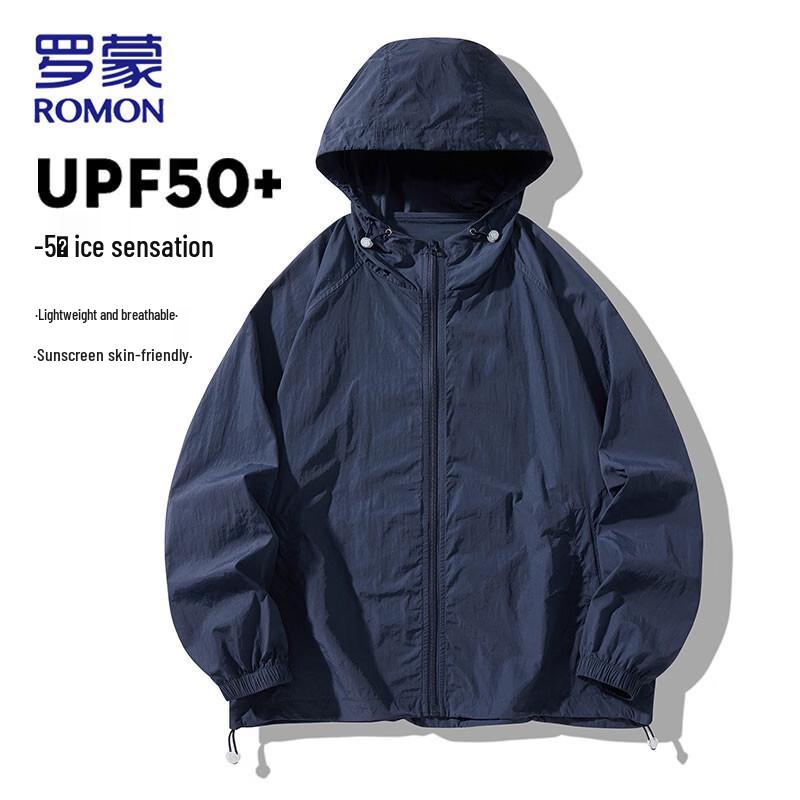 ROMON Men s UV Protection Ice-Feel Hooded Jacket 3XL