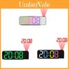 Modern Minimalist Digital Alarm Clock With Led Display And Temperature For Home Use