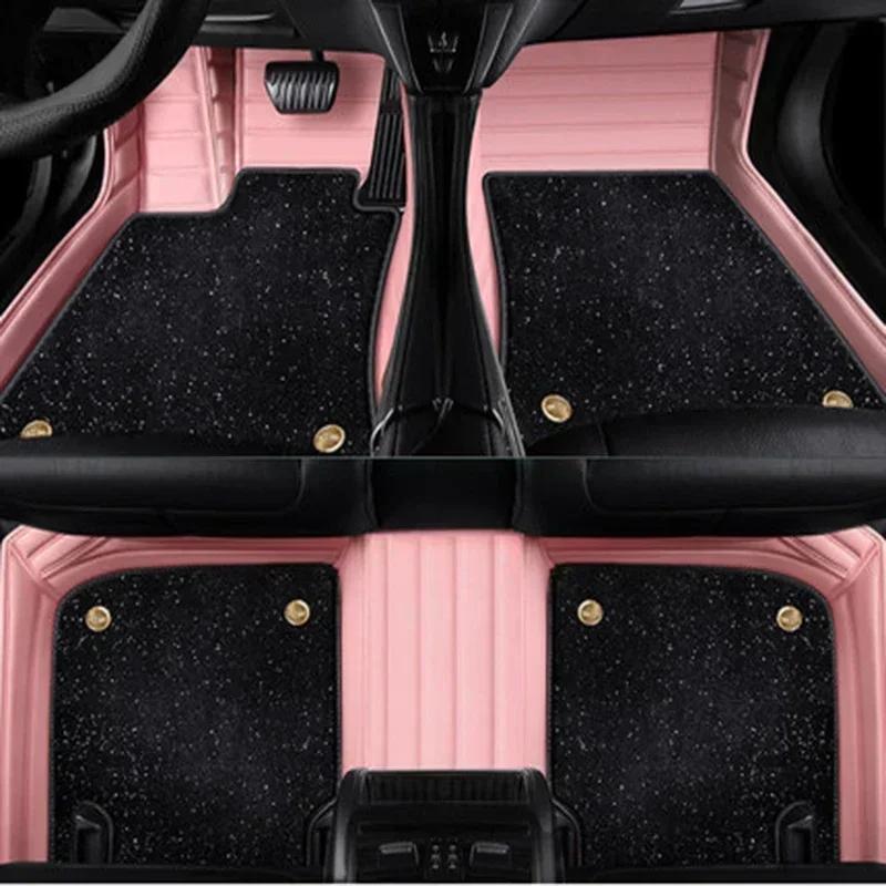 5D Custom Car Floor Mats For Lexus IS IS200 IS200C IS250 IS300 IS300h IS350 IS500 Auto Carpets Double Layer Foot Coche Blanket