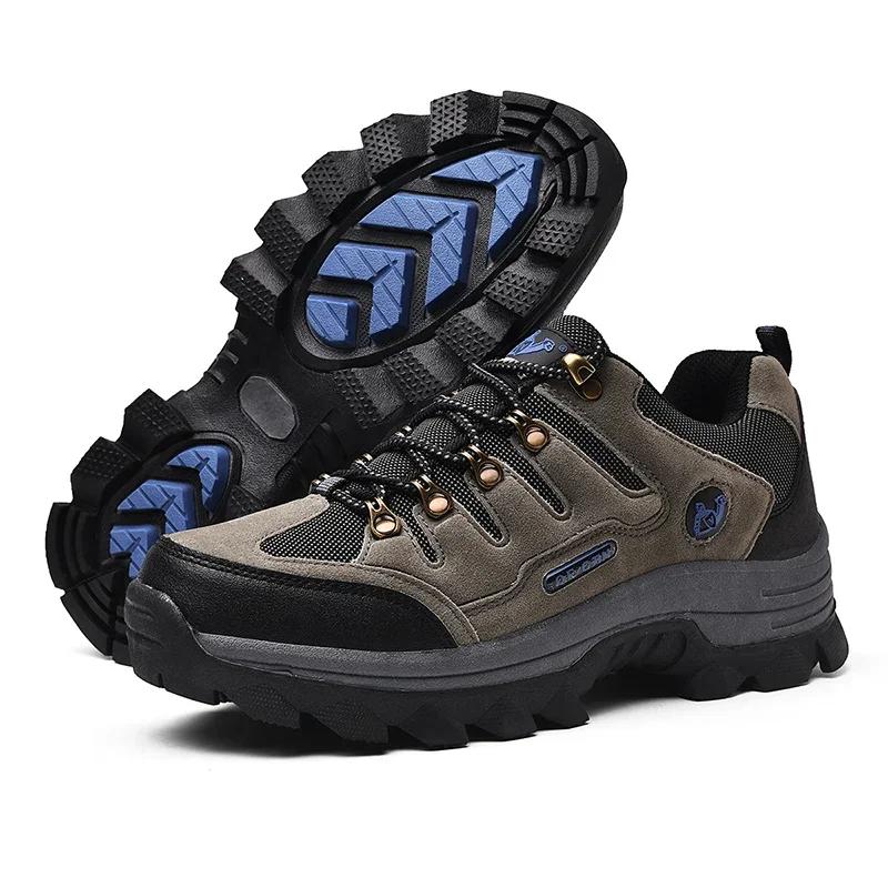 Men's Shoes 2026New Casual Shoes Outdoor Non Slip Hiking Shoe Fashion Travel Trekking Footwear Lace Up Men's Sneakers Man Shoes