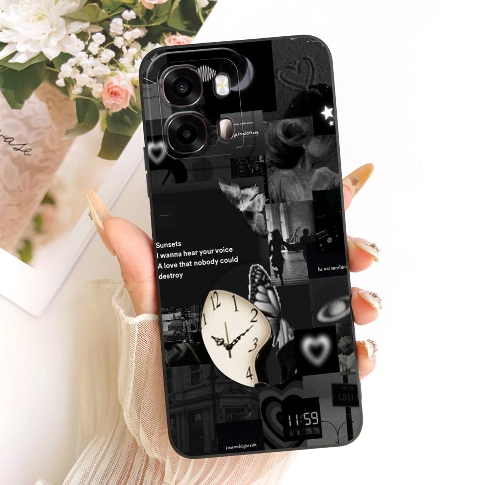 For Oppo A6s 5G CPH2789 Cover For Oppo A6s 4G CPH2815 Casing Silicone Luxury Fashion Kawaii Cute Painted Shockproof Phone Case