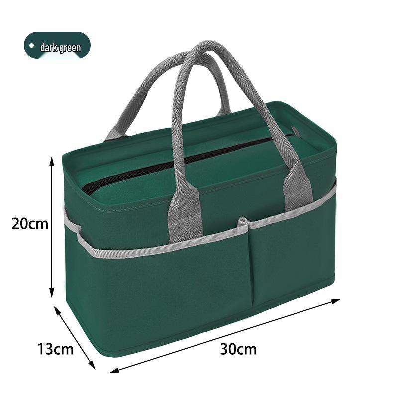 Koreanischer Stil Große Kapazität Isolierte Lunchtasche – Mehrere Taschen und Tragbar für die Arbeit oder den Außenbereich