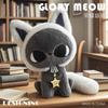 Troll Cat Doll Mole Doll Cool Cat Plush Toy Star Moon Cat Children'S Companion Doll Gift Premium Durable Quality