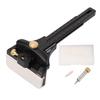 Woodworking Marking Gauge Metric Imperial Scale Aluminum Alloy Multifunctional Wood Scribe Tool