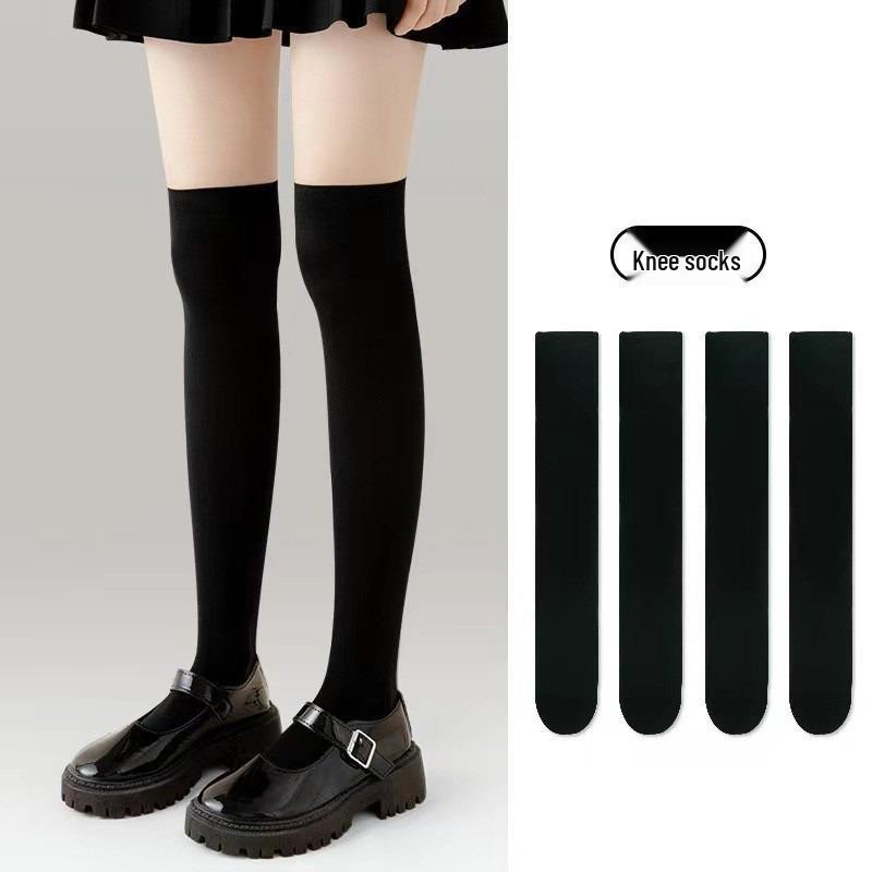 Dámské nadkolenky prodyšné kompresní ponožky - Odolné proti zápachu a odvádějící pot pro jaro a podzim