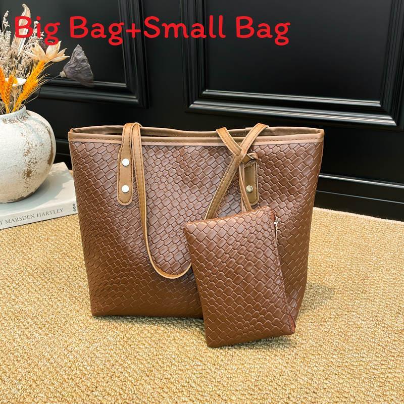 Oversized Fashion Bag With Polyester Lining And Double Shoulder Straps For Daily Wear