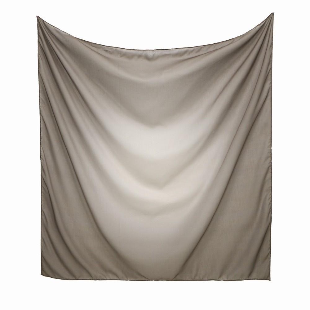 Square Shape Gradient Square Scarf Large Size Islamic Shawl Head Wrap Scarf Neck Decoration