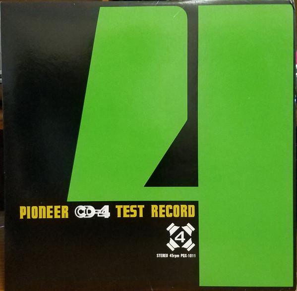 

7inch Record CD4 Pioneer Cd4 Test Record PQX1011 PIONEER 1974 Japan Music Others Used