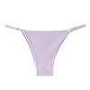 Women Mesh Sheer Panties Adjustable Strap Low Waist Breathable Seamless Underwear Lingerie Briefs