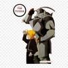 Thermal Sticker Patch On Clothing Full Metal Alchemist Homunculus Edward Elric Fullmetal Iron On Patch For T-Shirt Dress DIY Washable A-Level Applique