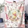 Various Styles Winnie The Pooh Small Cover Blanket Bed Sheet Soft Comfortable Warm All Season Bedroom Sofa Dorm Car Camping Nap
