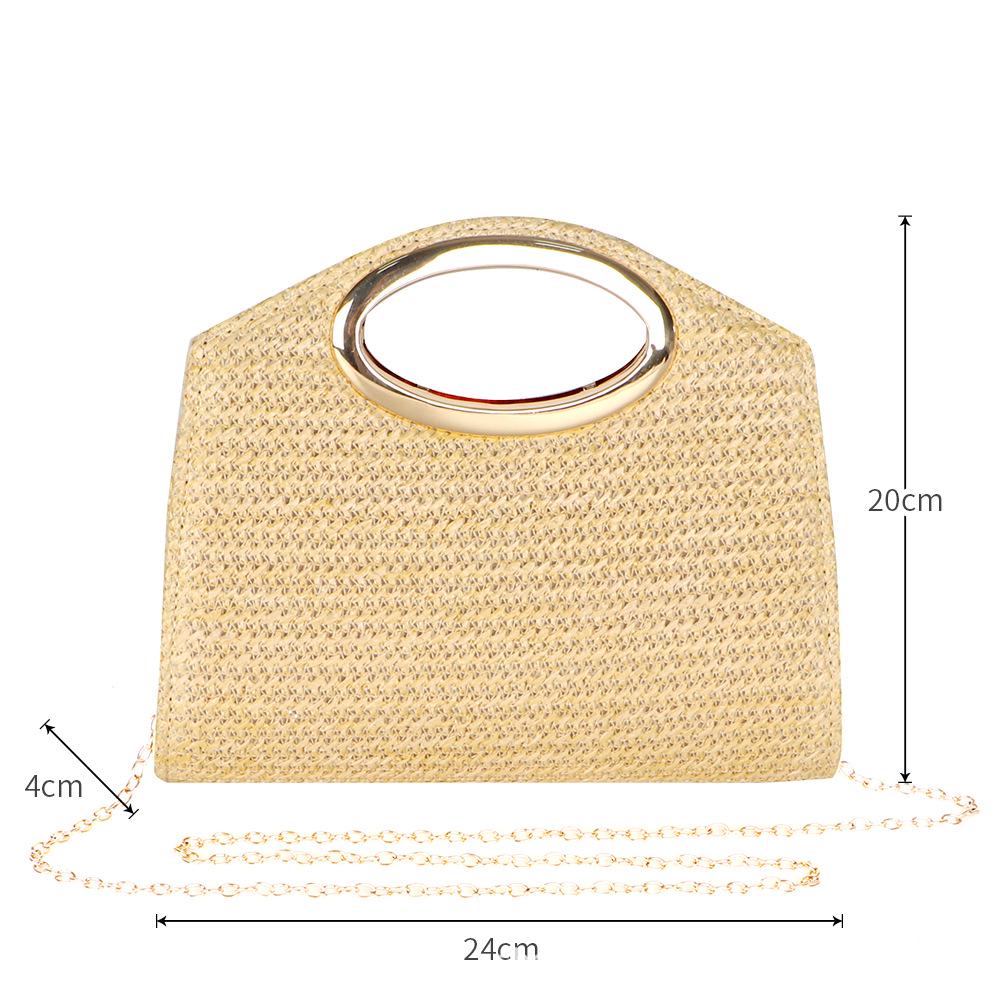 In-Stock Sparkling Diamond Crossbody Handbag - Perfect for Weddings and Evening Wear in European and American Styles.