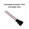For HB3 9006 HB4 H10 Harness Male Socket Adapter Car Headlight Wiring Harness Connector Fog Light Bulb Base Socket Cable Plug