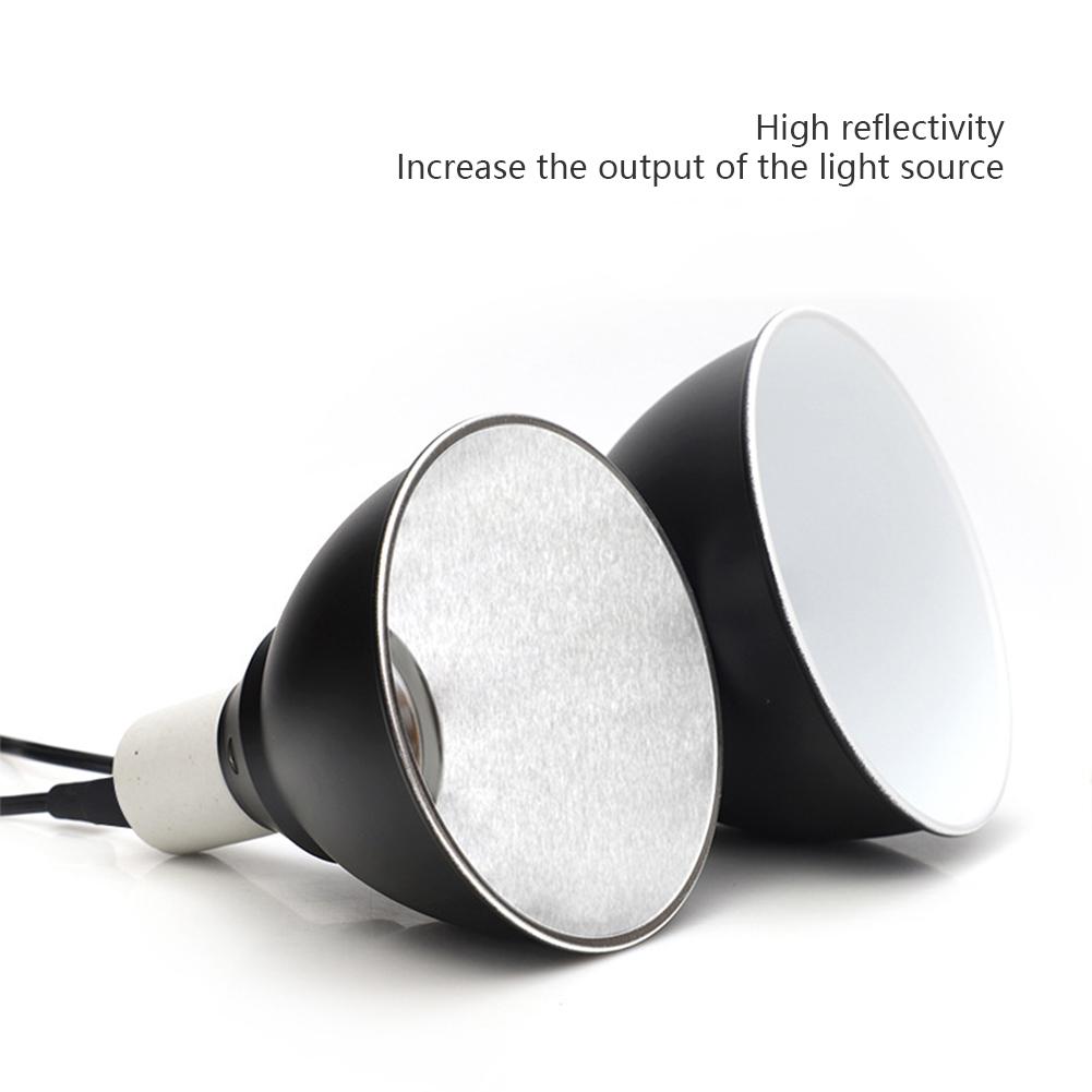 Reptile Heating Lampshade 110V 220V Lizard Snake Climbing Pet Insulation Heating Lamp Pet Heat-resistant Heating Lamp Holder