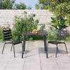 VidaXL 3-piece Garden Dining Set Anthracite Steel, Dining Set, Dining Set 3187987