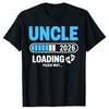 Funny Vintage Uncle 2026 Loading Please Wait Graphic Tshirt Men Women Hip Hop Oversized T Shirt 100 Cotton Comfort Tshirts