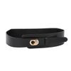 Women'S Elastic Belt With Dress, Suit Temperament Waist Seal, Women'S Elastic Belt, Leather Belt.