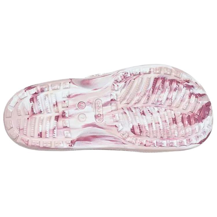 Crocs Classic Comfort Slip-On Open-Back EVA Anti-Rub Slide Sandals Women Sandals Pink 212249-6WS