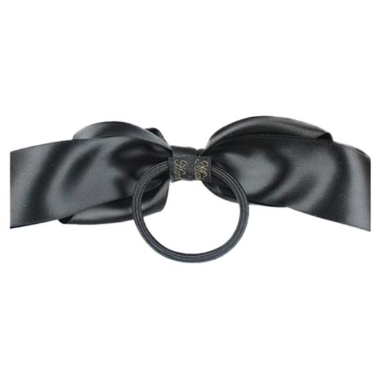 Süße Damenmode, Satinband, Schleife, Haarband, Seil, Scrunchie, Pferdeschwanzhalter