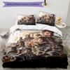 3pcs The Last of Us Bedding Set Duvet Cover Closure Includes 1 Duvet Cover & 2 Pillowcases, Soft and Comfortable for All Seasons.