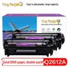 Compatible Q2612A/12A Refillable Toner Cartridge Twin Pack