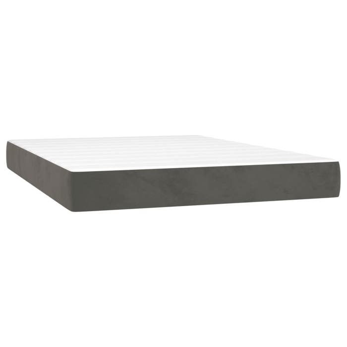 VidaXL Pocket Spring Bed Mattress 120x210 Cm Thickness 20 Cm Velvet,mattress,bed Mattress,divan Mattress,4016