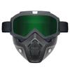 1 Pieza Máscara Gafas de una Pieza Spot Retro Harley Gafas de Motocicleta Gafas de Motocicleta Todoterreno Parabrisas