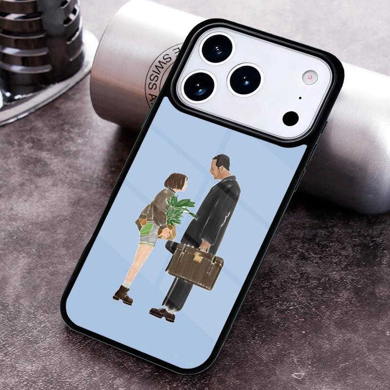 Leon And Matilda Phone Case for iPhone 17 16 15 Pro Max Air 14 13 12 11 Plus Shockproof Capa Cover