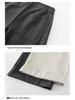 Xin Ge Women's Spring Tencel Cotton High Waist Wide Leg Pants with a Lazy Style Design