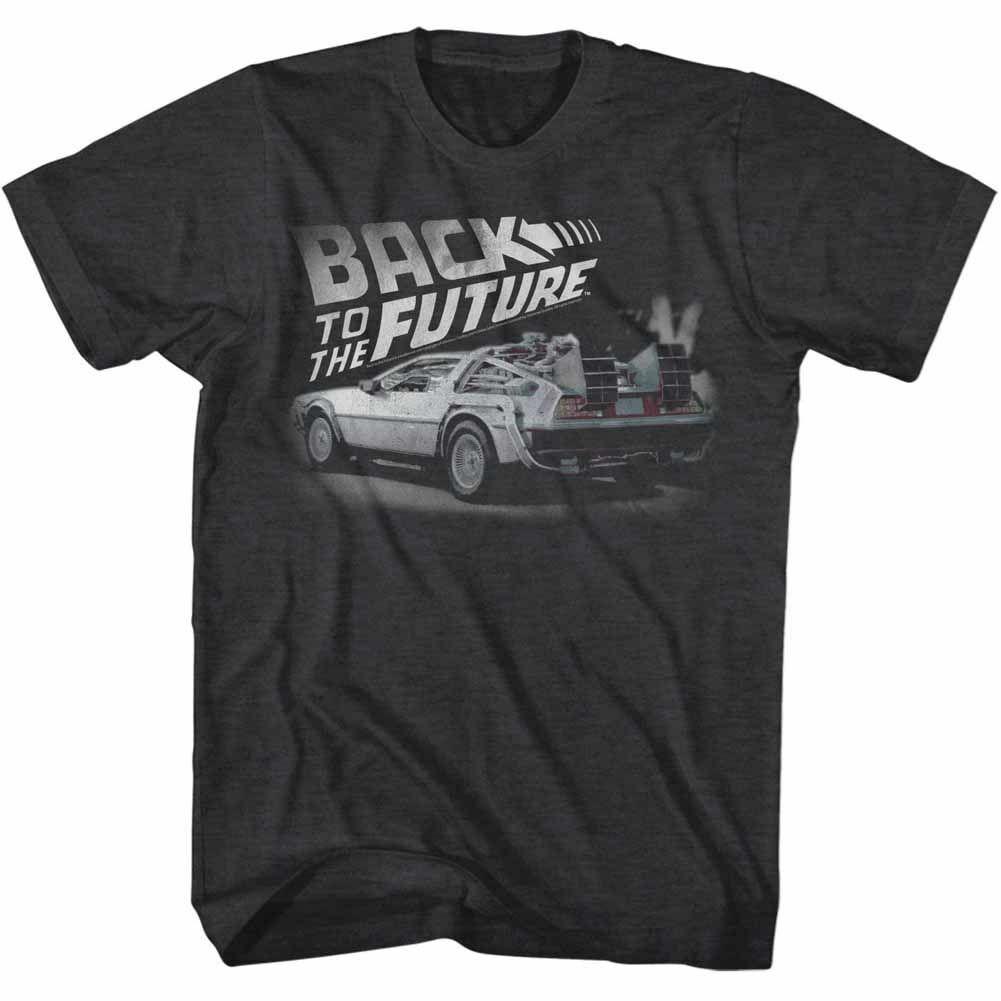 

Back to the Future Faded Black Adult T-Shirt Mens Womens Tees Top S
