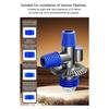 Useful Anti-odor Floor Drain Connector Multi Functional Multi-port Sewer Drain Connector Hose Adapter Washroom Accessories