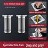 304 Stainless Steel Anti-Clog Floor Drain Cover for Bathroom & Kitchen
