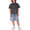 Carhartt WIP T-shirt da uomo a tinta unita, vestibilità larga, spalle cadenti, manica corta, girocollo, top grigi I03466089GD