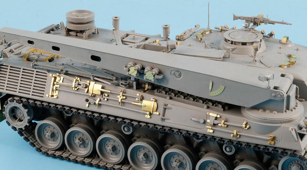 Tetra Model ME Serie Bergepanzer 2A2 Plastikmodellteile ME3577 1/35 (TAK)
