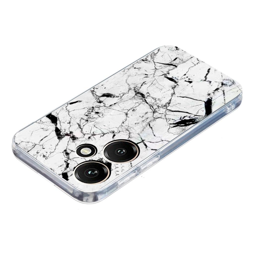 For Honor 400 5G (Global) Case Marble Pattern Printing Soft TPU Phone Cover