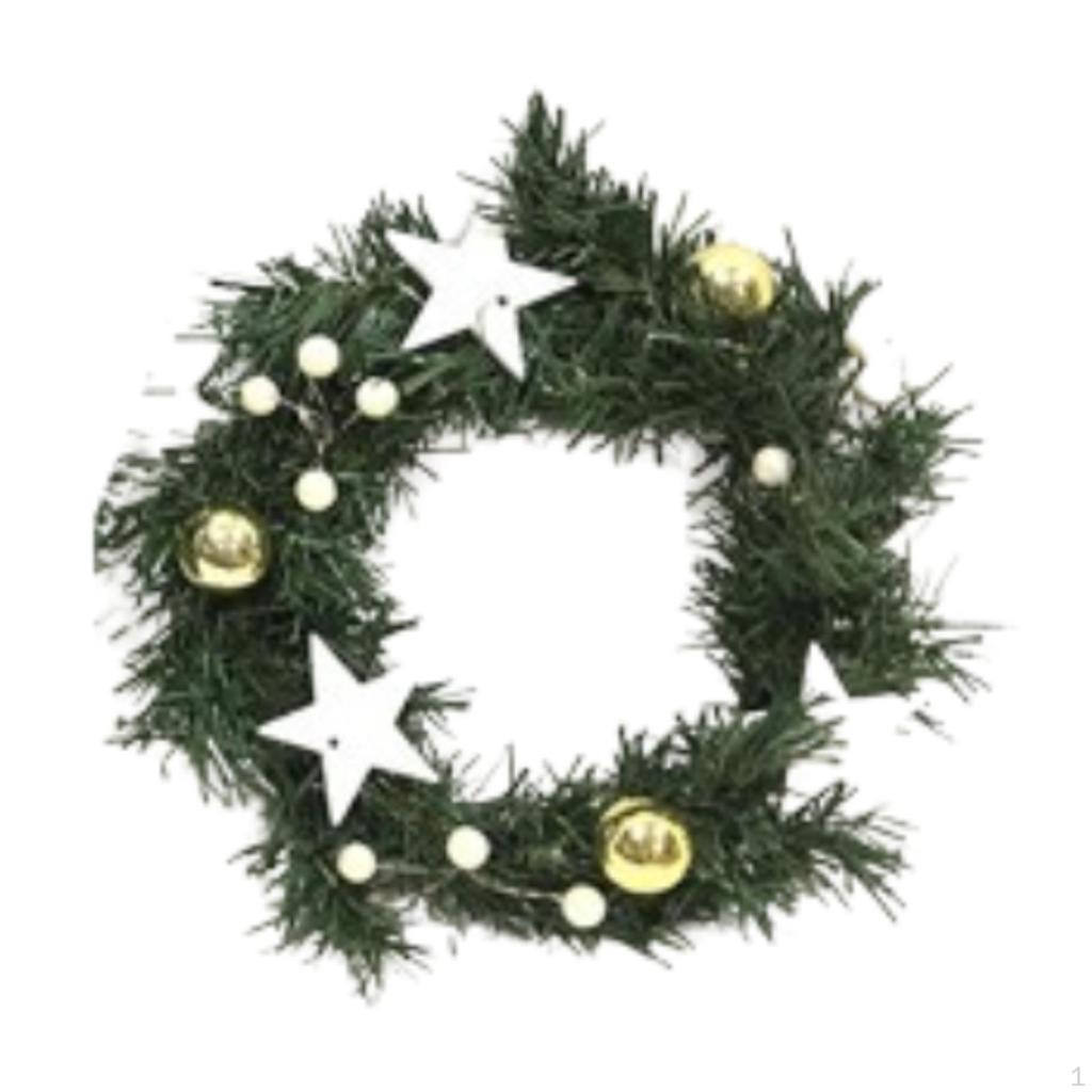 Christmas Artificial Pine Leaf Wreath, Decorative Garland for Indoor And Outdoor Use