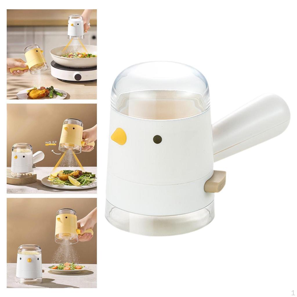 Quantitative Seasoning Bottle Pepper Shaker Comfortable Handle Multipurpose Kitchen Spice Jar