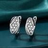 Black Awn Black Jewelry Drop Earrings for Women Hoop Ear Gift Earring