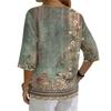 Women's Shirts Dressy Casual T-Shirts 3/4 Sleeve Tunic Tops Basic Tees Pullover Work Blouses
