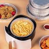 20Pcs Fryer Pot Liners Food Grade Heat-Resistant Wash Free Round Extra-Deep Fryer Pot Liner Aluminum Foil Pans Kitchen Supplies