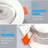 20 adet Led Downlight 5W 7W 9W 12W 110V/220V Tavan Lambası Gömme Downlight Yuvarlak/Kare Led Panel Işık Spot