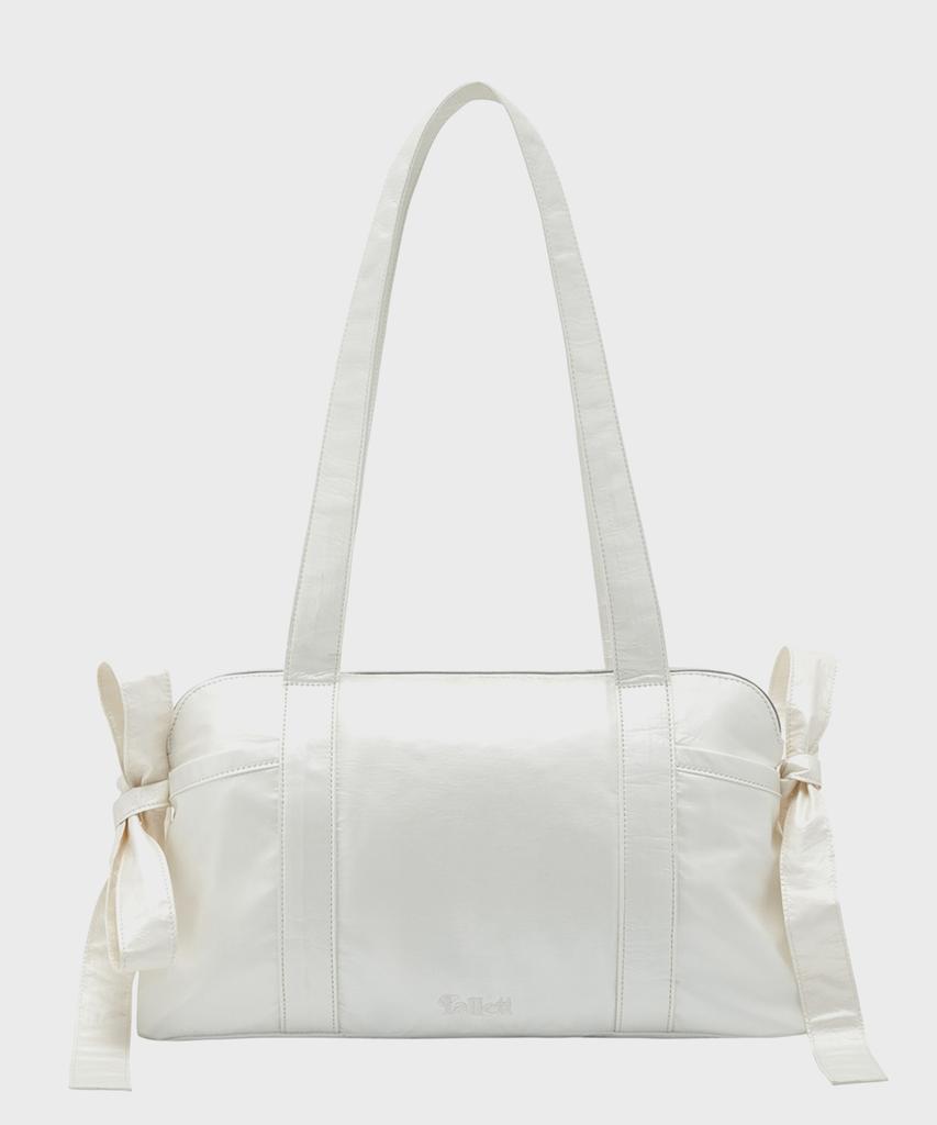 Fallett Nylon Ribbon Bag Ivory