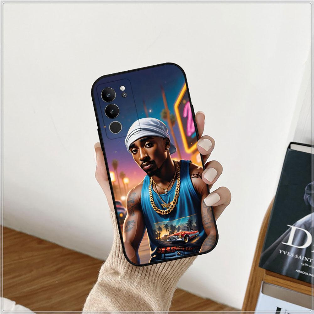 Rapper 2pac Sänger Tupac Handyhülle Für VIVO V30 V29 V29E V27 V27E V25 V23 V23E V21 V21E V20 V20SE V17 V15 V11 V11I 5G PRO Hülle